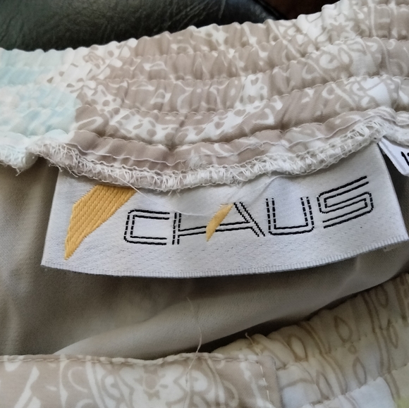 Vintage CHAUS pleated sheer midi skirt - Picture 4 of 4